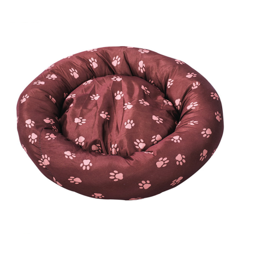 Cheap Bed For Dogs Printed Round Pet Bed